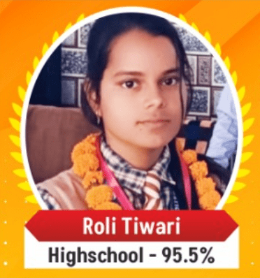 Roli Tiwari 95.5%